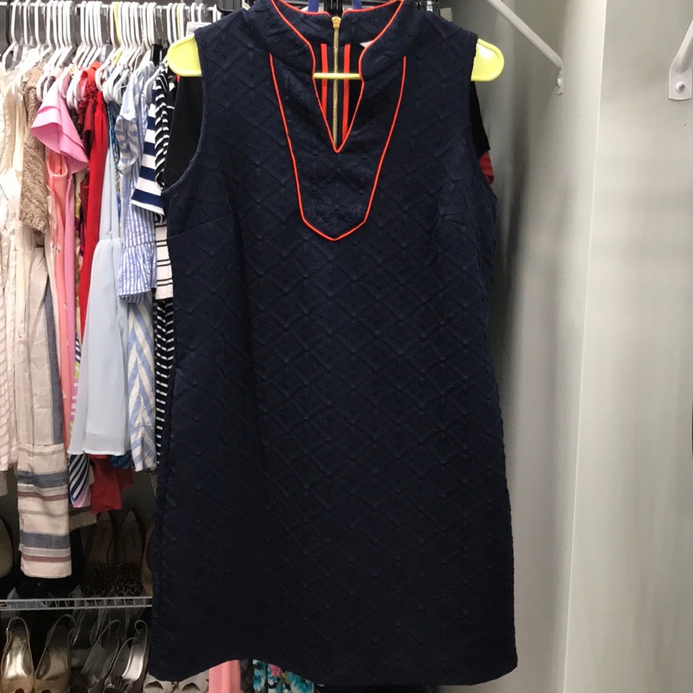 Crown & Ivy Novel Navy Shift Dress